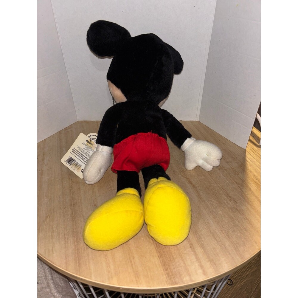 Vintage 1990s Mickey Mouse Applause plush 12 inch Classic Mickey - Picture 8 of 8